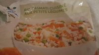 Riz basmati cuisiné aux petits légumes