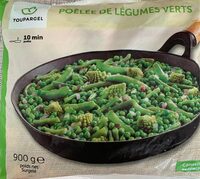 Poêlée de légumes verts