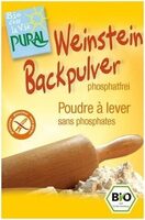 Poudre à Lever Sans Gluten Bio - 3 Sachets De 17 G - Pural