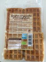 Gaufres à l'épeautre et aux oeufs frais