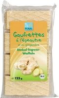 Gaufrettes à L'épeautre & Au Gingembre BIO ? ? Pural