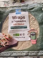 Wraps à l'épeautre