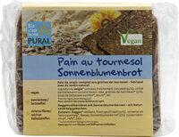 Pain complet graines de tournesol