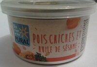 Pois chiches et huile de sésame