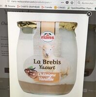 Yaourt lait de brebis chataigne vanille
