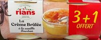 La creme brulee a la vanille bourbon