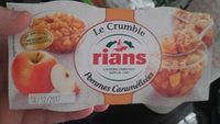 Le crumble Pomme Caramélisées