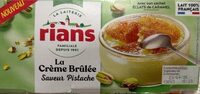 Crème brulée Pistache