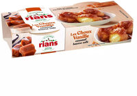 Les Choux vanille caramel beurre salé 2 x (78,5 g + 1,5 g)