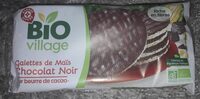 Galette de maïs chocolat noir
