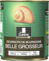 Escargots de bourgogne belle grosseur
