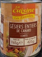 4 / 4 Gesier Confit Canard En Cuisine