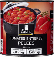 Tomate entiere pelee au jus