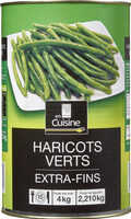 Haricots verts extra fins