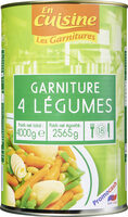 GARNITURE 4 Légumes