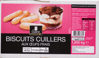 Biscuits cuillers aux œufs frais