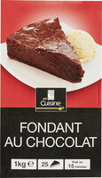 Fondant au chocolat