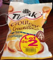 Croûtons croustillants au bon goût de fromage - lot de 2