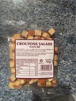 Croutons salade nature