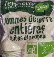 Pommes de terre entière cuite à la vapeur