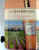 Vin rosé Bio Les Embruns La Croix des Saintes