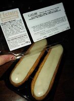 2 Éclairs parfum VANILLE