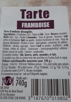 Tarte framboise