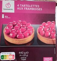 Tartelettes aux framboises
