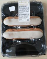 4 éclairs parfum vanille