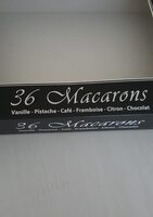 36 macarons