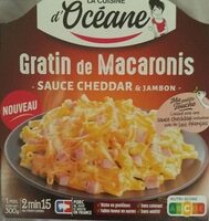 Gratin de Macaronis sauce cheddar