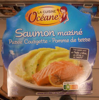 Saumon Mariné & Purée de Courgette et Pomme de terre