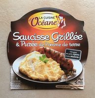 Saucisse Grillée & Purée de Pomme de Terre