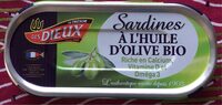 Sardines a l'huile d'olive bio