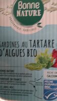Sardines au tartare d'algues Bio