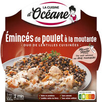 Emincés de poulet a la moutarde