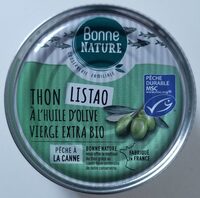 Thon Listao à l'huile d'olive vierge extra