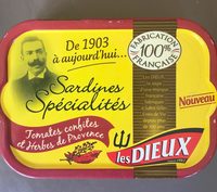 Sardines specialites tomates confites