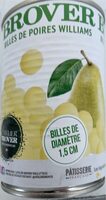 Billes de poires willims