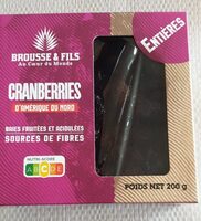 Cranberries d'Amérique du nord