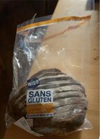 Boule aux graines tranchée