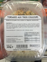 Torsades aux trois couleurs