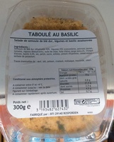 Taboulé au basilic