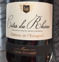Vin rouge côte du Rhône