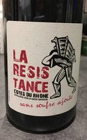Vin "La résistance"