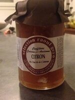Confiture cuisson à l ancienne citron