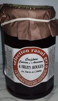Confiture 4 fruit rouges