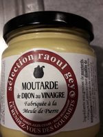 Moutarde de Dijon au vinaigre