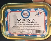 Sardine au piment d’espelette