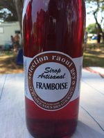 Sirop artisanal framboise